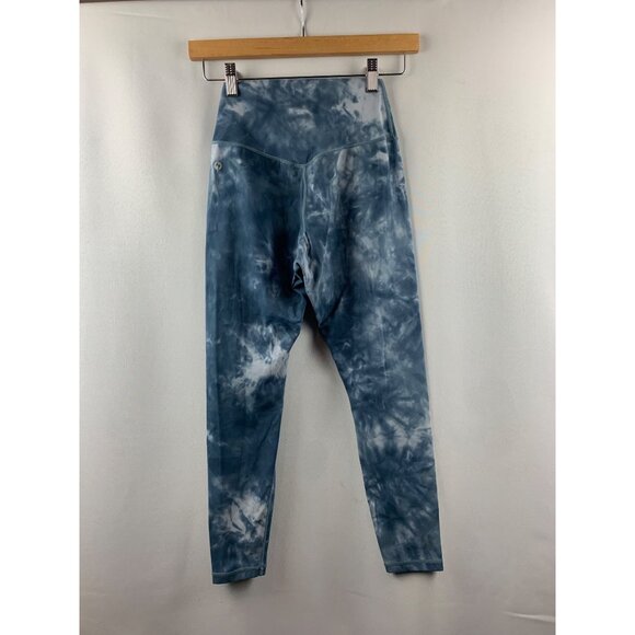 Women’s PopFlex Blue Dyed Leggings Size XS - Picture 2 of 6